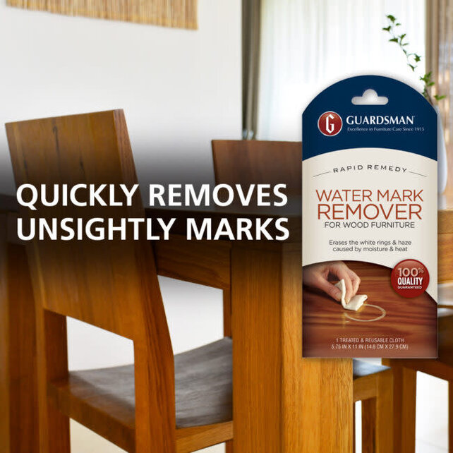 Guardsman Water Mark Remover Cloth – For Wood Furniture