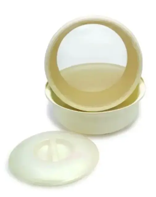 YBM Plastik Mehlsieb mit Deckel und Schüssel – 70 Mesh