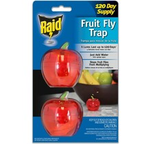 Raid Fruitvliegenval 2-pack – Pesticidevrij, 120 dagen beschermin