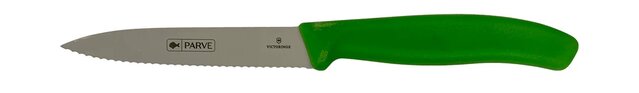Victorinox Küchen-Schälmesser mit Wellenschliff – Spitze – 10 cm
