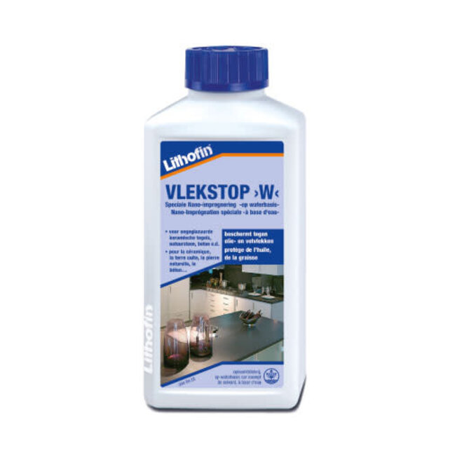 Lithofin Stain W - Protège contre les taches d'huile et de graisse