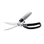 Gefu GEFU CARVE Poultry Shears – Stainless Steel Kitchen Scissors with Soft-Touch Handle for Left & Right Handed Use