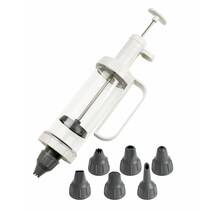 Dr. Oetker Decorating Syringe with 6 Tips