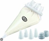 Dr. Oetker Poche à Douille Jetable (lot de 10) avec 4 Douilles