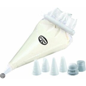 Wegwerp Spuitzakken Set (10 stuks) met 4 Spuitmondjes