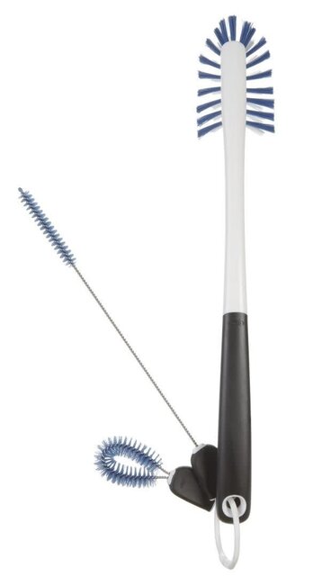 OXO 3-in-1 Flessenborstel Set