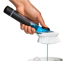 OXO Dish Brush with Soap Dispenser
