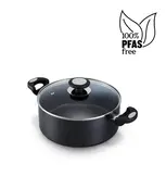 BEKA PRO INDUC R Kochtopf mit Keramik-Antihaftbeschichtung und Glasdeckel 24 cm