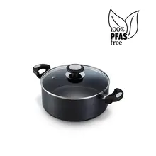 BEKA PRO INDUC R Kochtopf mit Keramik-Antihaftbeschichtung und Glasdeckel 24 cm