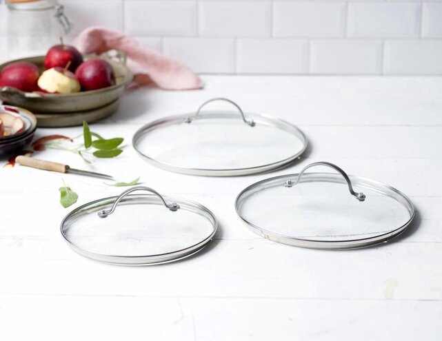 GreenPan Couvercle en verre universel – Ø 32 cm