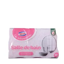 Éponges de Salle de Bain – Lot de 3
