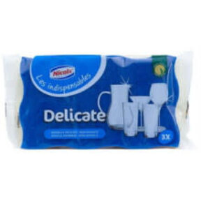 Éponges Douces pour Surfaces Délicates – Lot de 3