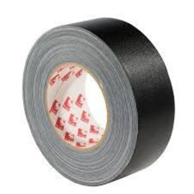 Scapa Ruban Adhésif Noir 50mm x 50m – Bande Polyvalente Résistante