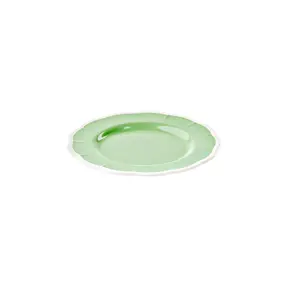 FLORA dessert plate -  Dusty Green