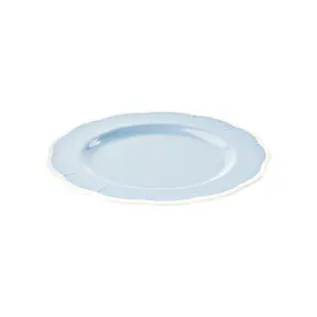 FLORA DINNER PLATE Dusty Blue
