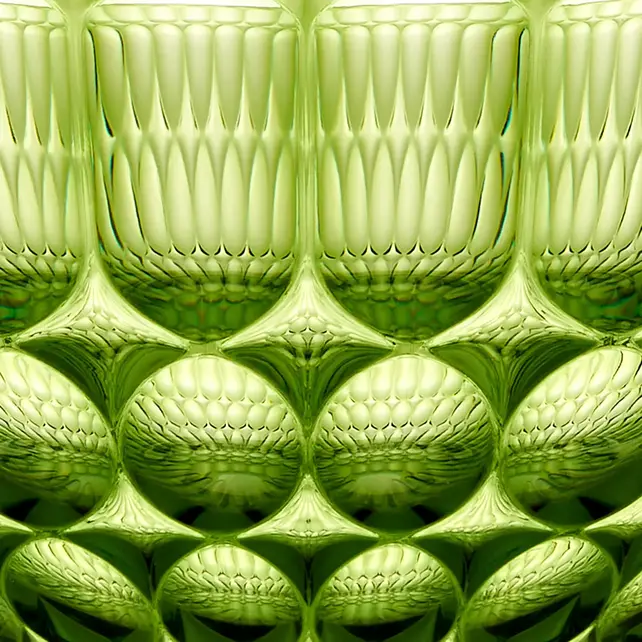 Guzzini Vanity Kom Groen Ø25 cm