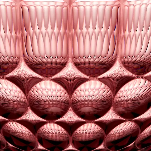 Guzzini Vanity Kom Mauve Ø25 cm