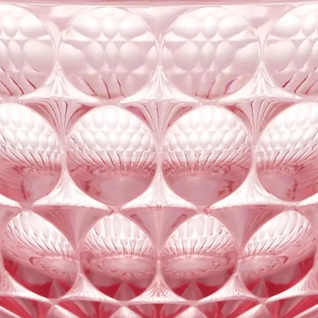 Guzzini Vanity Kom Flamingoroze Ø16CM