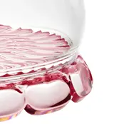 Guzzini Vanity Cake Stand with Dome – Flamingo Pink