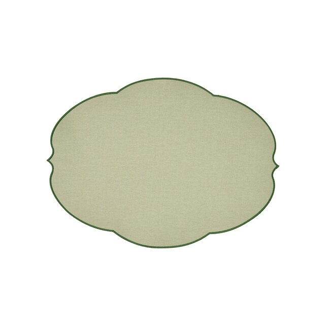 Guzzini Set de Table Flowers – Vert Doux