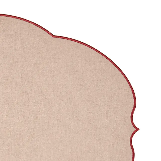 Guzzini Set de Table Flowers - Dusty pink