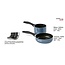 Guzzini Guzzini Cook&Plus Set – Frying Pan 16 cm & Milk Pan 12 cm