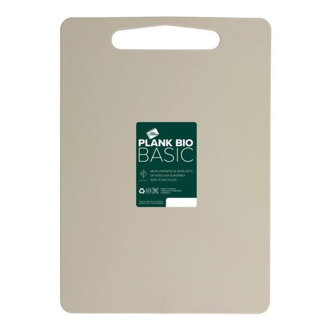 Bioplastic Chopping Board Beige – 35×25 cm