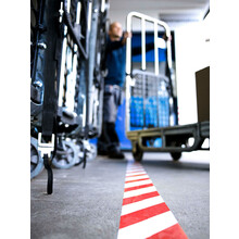 Warning Tape PVC Red-White