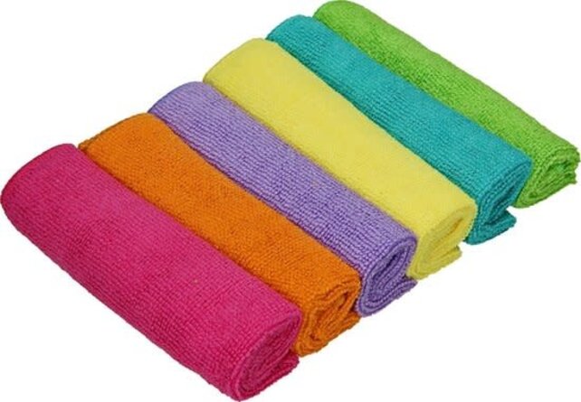 Starbright Mikrofasertücher 32x32 cm – 6er Set Reinigungstücher