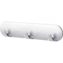 Porte-Crochets Autocollant Argent