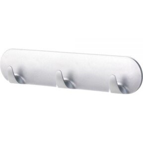 Porte-Crochets Autocollant Argent