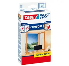 Tesa Insektenschutz Fenster Comfort Schwarz