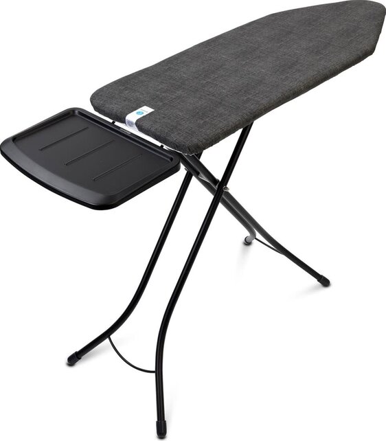 Brabantia Table à Repasser C 124x45cm Denim Black + Mini Table Offerte