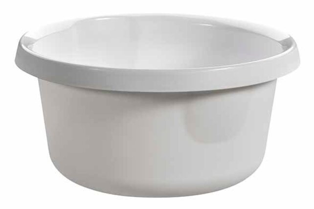 Curver Essentials Washbasin Round 4L – Light Grey