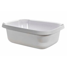 Bassine Carrée 9L – Gris Clair