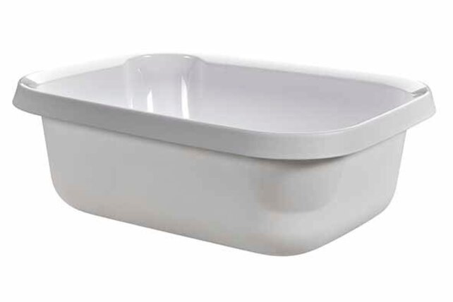 Curver Essentials Bassine Carrée 9L – Gris Clair