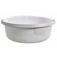 Washbasin Round 16L – Light Grey