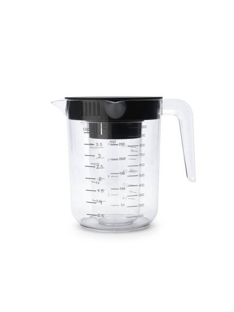 Brabantia Tasty+ Measuring Cup Set – 2-Piece – Transparent