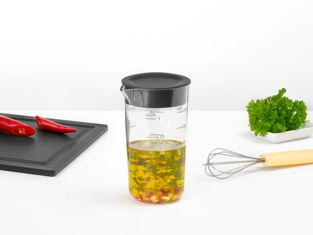 Brabantia Tasty+ Set de Verres Doseurs – 2 pièces– Transparent