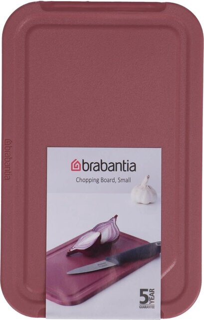 Brabantia TASTY+ Plastic Cutting Board S – Grape Red
