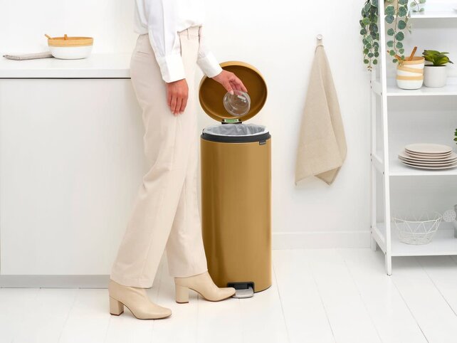 Brabantia NewIcon Waste Bin 30L – Gold