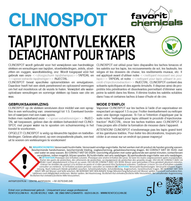 Clinospot Tapijtontvlekker 1L