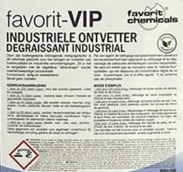 Favorit Vip Industriele Ontvetter 1L