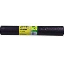 Cleany Müllbeutel Grau – 110L | 10 Stück