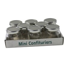Mini Jam Jars 50ml – Set of 8
