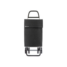 Chariot de courses Rolser 4 roues, Jean Tweed – noir