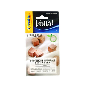 Cosatto Cubes Anti-Mites Bois de Cèdre – 12 Pièces