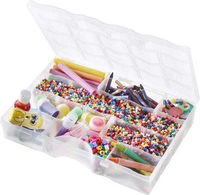 Orthex Boîte de Rangement Compacte Transparente – 0.8L