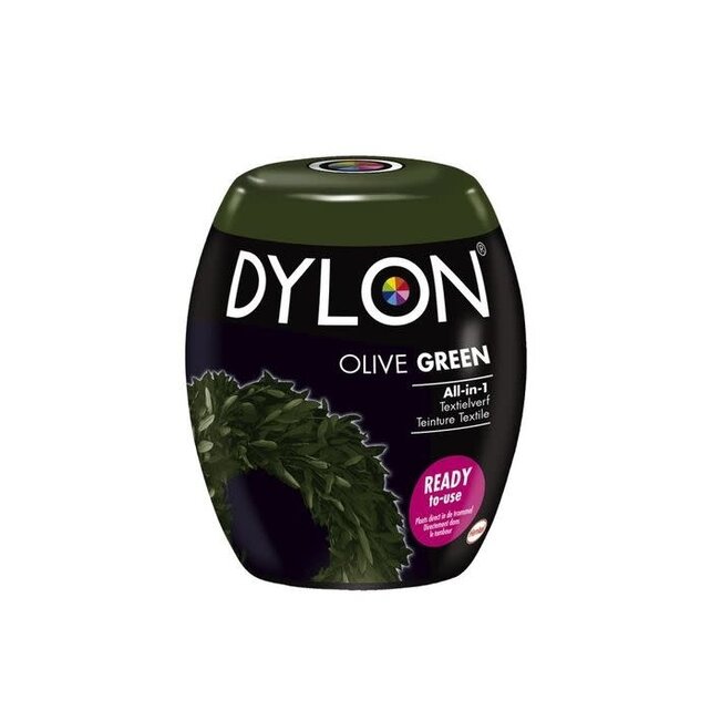 Dylon Olijfgroen Textielverf – 350g Wasmachineverf