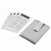 Waterdale Leather Bencher Set – Silver Pouch